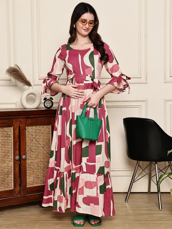 Premium_Cotton_Maternity_Dress_For_Women