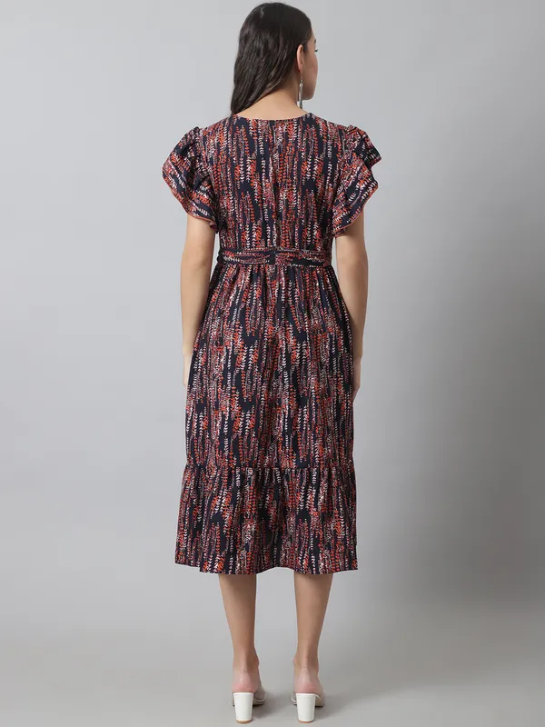 Maternity_Crepe_Floral_Midi_Dress_For_Women