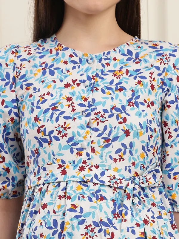 Premium_Cotton_Floral_Midi_Maternity_Dress_With_Easy_Nursing_Acces_For_Women