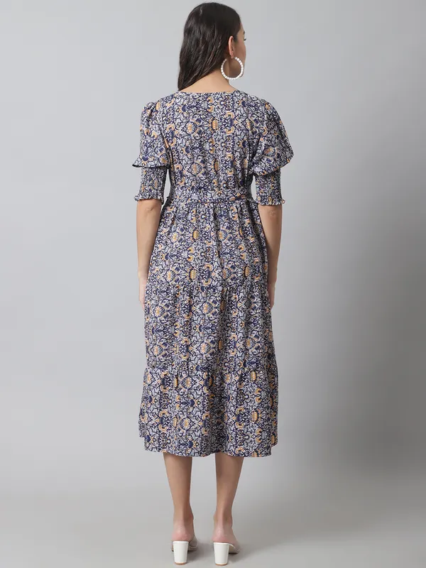Maternity_Crepe_Floral_Midi_Dress_For_Women