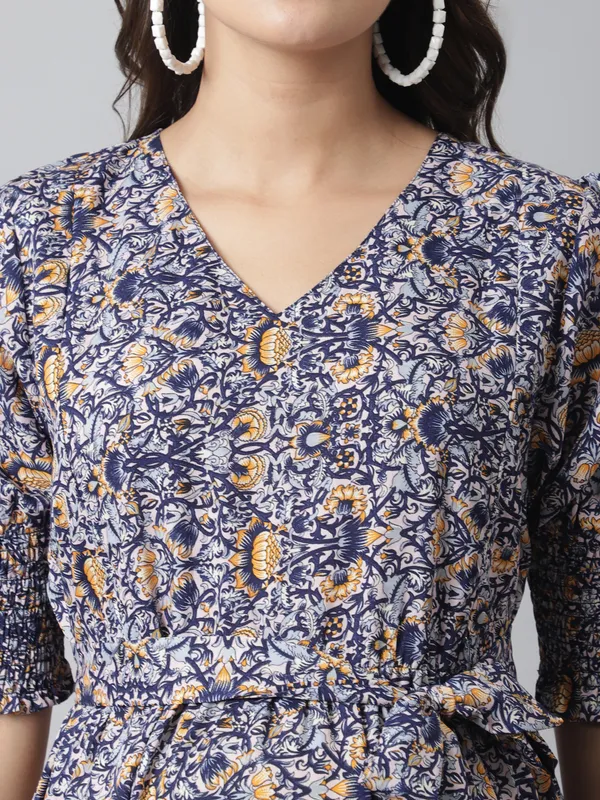 Maternity_Crepe_Floral_Midi_Dress_For_Women