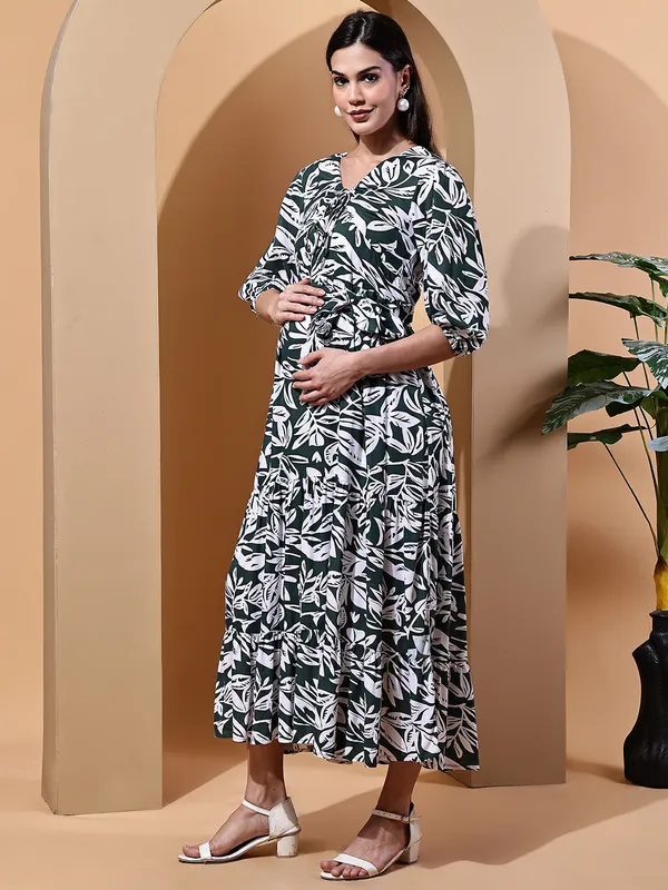Floral_Print_Rayon_Maternity_Maxi_Dress_For_Women