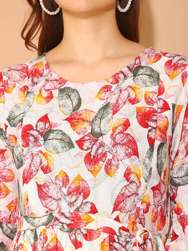Moms_Maternity_Women's_Floral_Print_Rayon_Multi_Color_Maternity_Maxi_Dress