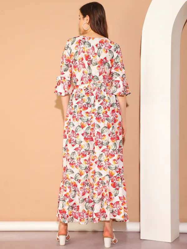 Moms_Maternity_Women's_Floral_Print_Rayon_Multi_Color_Maternity_Maxi_Dress