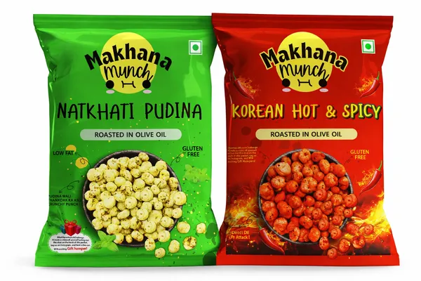 Natkhati_Pudina_And_Korean_Hot_&_Spicy_Premium_Roasted_Makhana_(Pack_Of_20)