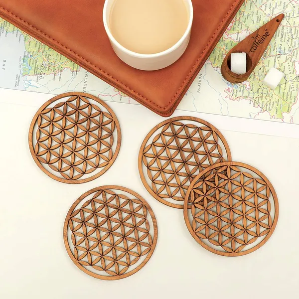 Brown_Pine_Mdf_Glossy_Lasercut_For_Tea_Cup