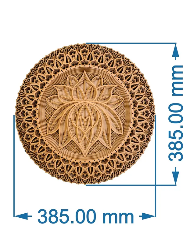 Wooden_Wooden_Polished_Laser_Cut_For_Wall_Mount