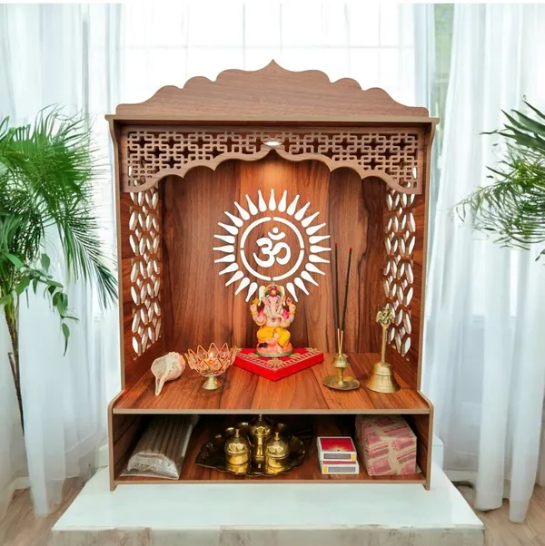 Beautiful_Wooden_Temple_|_MDF_Pooja_MANDIR_for_Home_and_Office_use_with_LED_SPOT_Light_|_Engineered_Wood_Pooja_Stand_with_Storage_Shelves_|_Size_-_H_21_x_L_16_x_W_9_inch