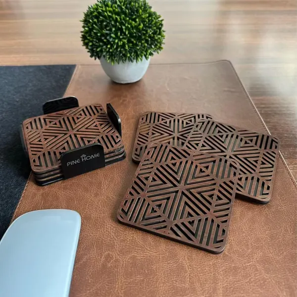 Multicolour_Pine_Wood_Matte_Wooden_Coasters_Set_For_Coaster