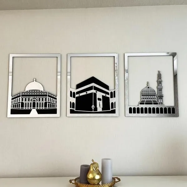 Silver_Acrylic_Set_Of_3_Masjid_Al_Aqsa,_Masjid_Al-Haram_&_Masjid_An-Nabawi_Acrylic_Islamic_Wall_Decor_Art_|_Muslim_Arabic_Calligraphy_Wall_Frame_for_Wall_Decoration_|_Perfect_for_Islamic_Gifts