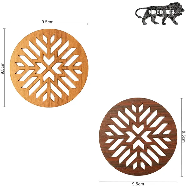 Gold_MdfWood_Varnished_Lasercut_For_Coaster