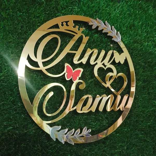 Gold_Acrylic_Wood_Laser_Cut_For_Name_Plate