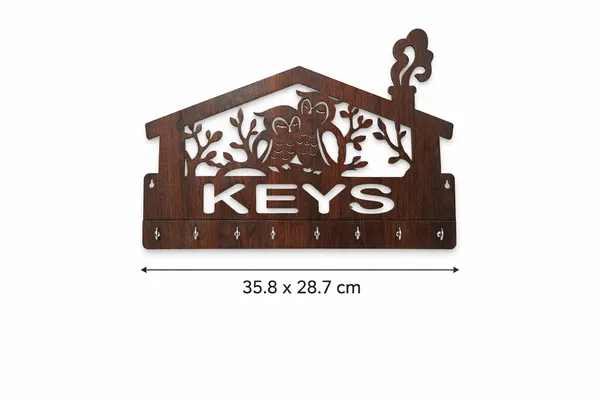 Owl_Key_Holder_-_Wooden_Stylish_Keys_Organizer_&_Stand_for_Home_Decor_-_Handcrafted_Key_Hanger_&_Chain_Holders_-_MDF_Wood_Wall_Mounted