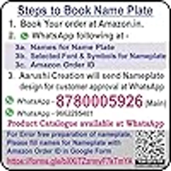 Aarushi_Creations_Personalised_Home_Door_Name_Plate_Signage_Acrylic_With_Rose_Gold_Acrylic_Embossed_Letters_With_Mirror_Shine_(Size_16_X_8_Inch,Color_White)_(12_X_8_Inch)_(Size_16_X_12_Inch)