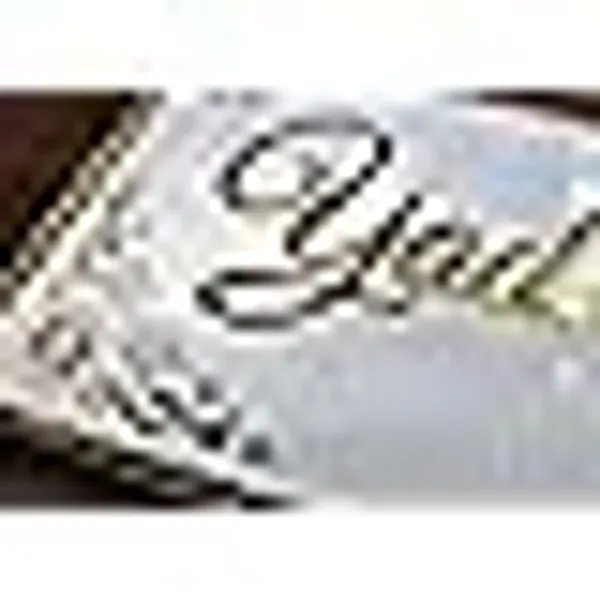 Branders_2_layer_white_acrylic_laser_cut_name_plate_with_golden_embossed_2mm_thick_laser_cut_letters_for_home_door_entrance_in_various_sizes_(Weatherproof)._(White,_20x10)
