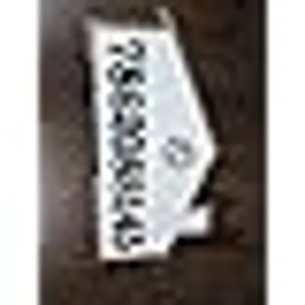 Branders_2_layer_white_acrylic_laser_cut_name_plate_with_golden_embossed_2mm_thick_laser_cut_letters_for_home_door_entrance_in_various_sizes_(Weatherproof)._(White,_20x10)