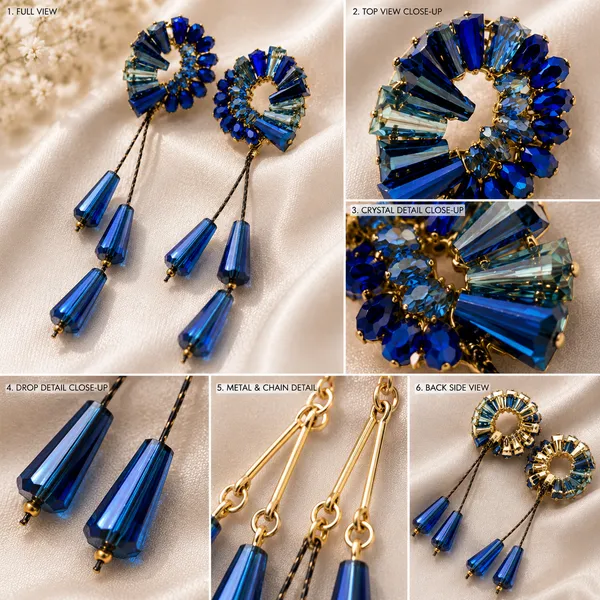 New_design_bead_earrings_perfect_for_everyday_and_any_outfit_Crystal_Brass,_Copper_Drops_&_Danglers,_Hoop_Earring,_Jhumki_Earring,_Tassel_Earring