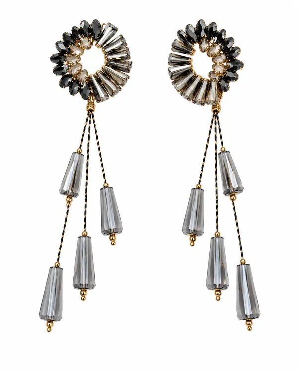 New_design_bead_earrings_perfect_for_everyday_and_any_outfit_Crystal_Brass,_Copper_Drops_&_Danglers,_Hoop_Earring,_Jhumki_Earring,_Tassel_Earring