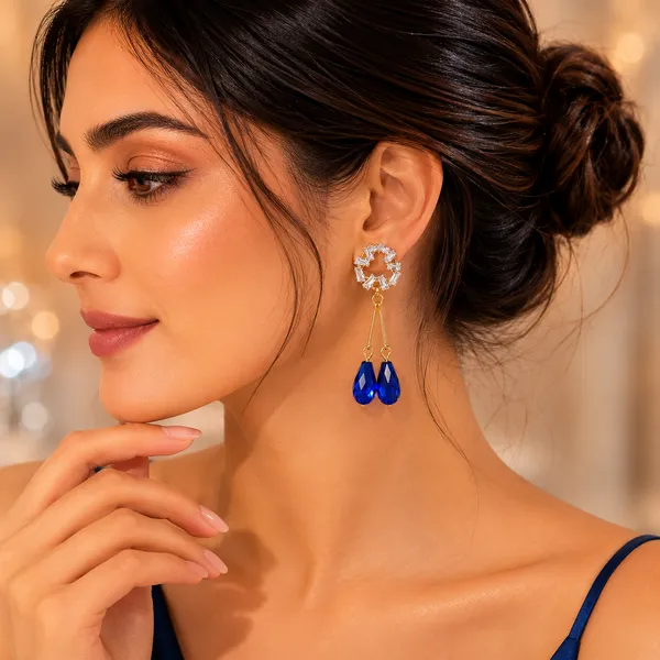Luxury_Gold_Plated_Crystal_Drop_Earrings_for_Women_|_Elegant_Teardrop_Dangle_Party_&_Wedding_Jewelry