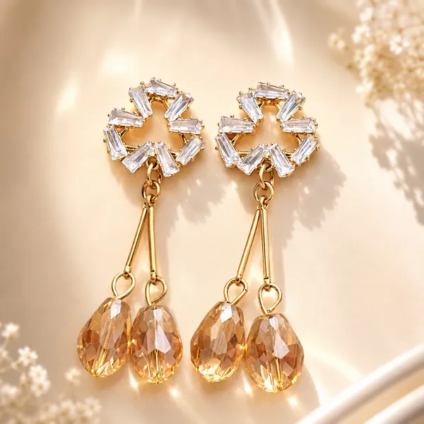 Luxury_Gold_Plated_Crystal_Drop_Earrings_for_Women_|_Elegant_Teardrop_Dangle_Party_&_Wedding_Jewelry