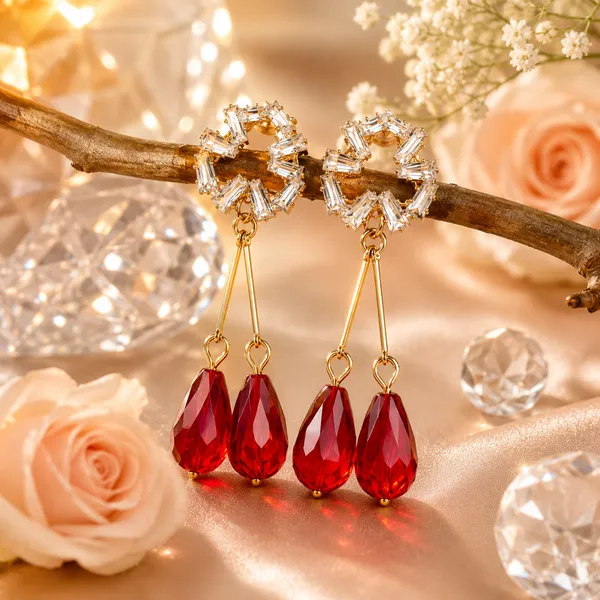 Luxury_Gold_Plated_Crystal_Drop_Earrings_for_Women_|_Elegant_Teardrop_Dangle_Party_&_Wedding_Jewelry