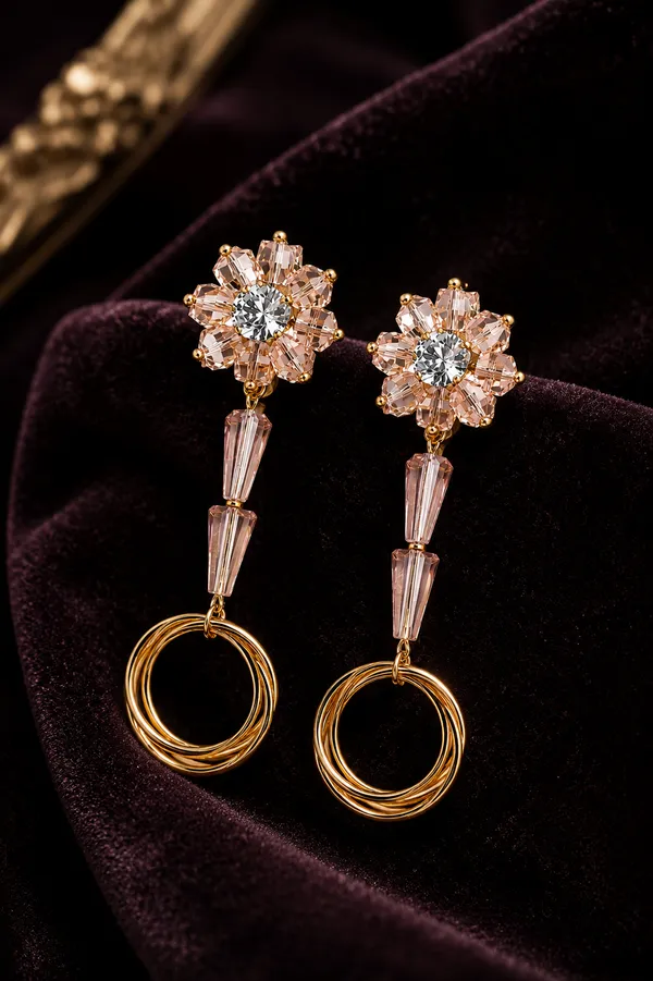 Statement_Earrings_Crystal,_Glass_Drops_&_Danglers_Crystal_Crystal,_Brass,_Glass_Drops_&_Danglers,_Hoop_Earring,_Earring_Set