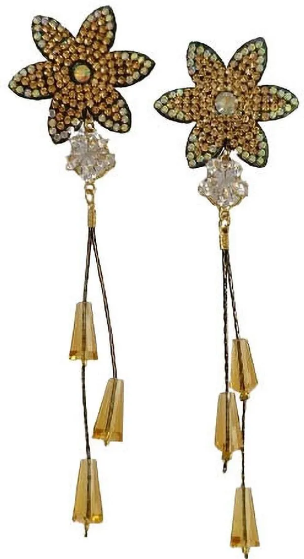 Dazzle_and_delight_with_our_radiant_star_earrings_Cubic_Zirconia_Alloy_Drops_&_Danglers