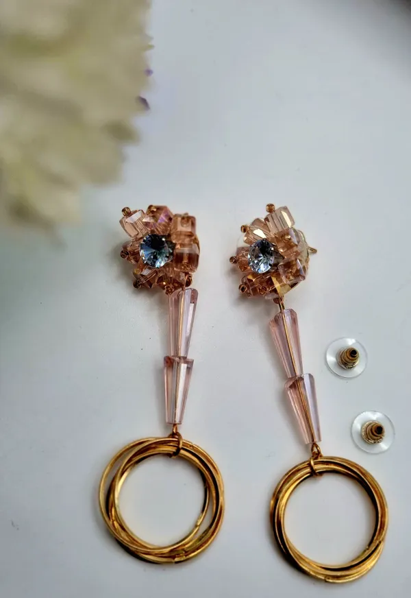 Statement_Earrings_Crystal,_Glass_Drops_&_Danglers_Crystal_Crystal,_Brass,_Glass_Drops_&_Danglers,_Hoop_Earring,_Earring_Set
