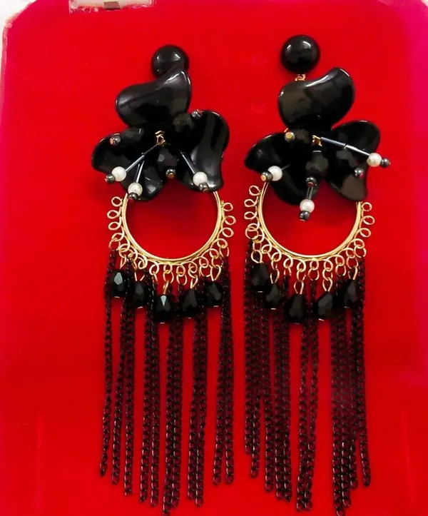 Tassel_Earrings_for_women_/girls_perfect_for_Any_outfit_Brass_Drops_&_Danglers_Crystal_Brass,_Crystal_Drops_&_Danglers