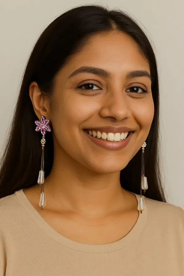 ATRACTIVE_SISTER_our_radiant_star_earrings_Crystal_Crystal_Alloy_Tassel_Earring_Earring_Set_Drops_&_Danglers