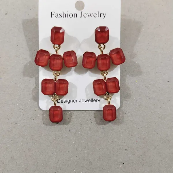 Trendy_Red_Geometric_Dangler_Earrings_for_Women_&_Girls_|_Party_Wear_Crystal_Brass,_Gold_Drops_&_Danglers