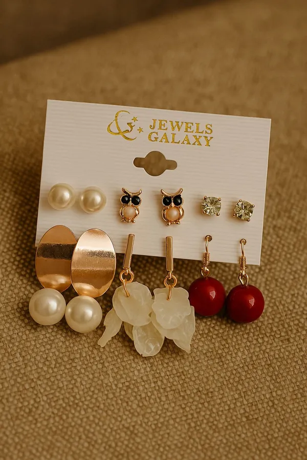Earrings_Combo_Set_for_Women_&_Girls_|_Daily_Wear_&_Festival_Earrings_under_299_Cubic_Zirconia_Alloy_Drops_&_Danglers,_Hoop_Earring,_Stud_Earring,_Jhumki_Earring