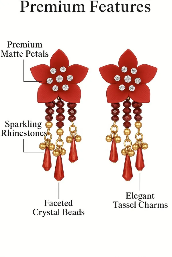 Elegant_Flower_Earrings_with_Gold_Accents_Cubic_Zirconia_Brass_Drops_&_Danglers