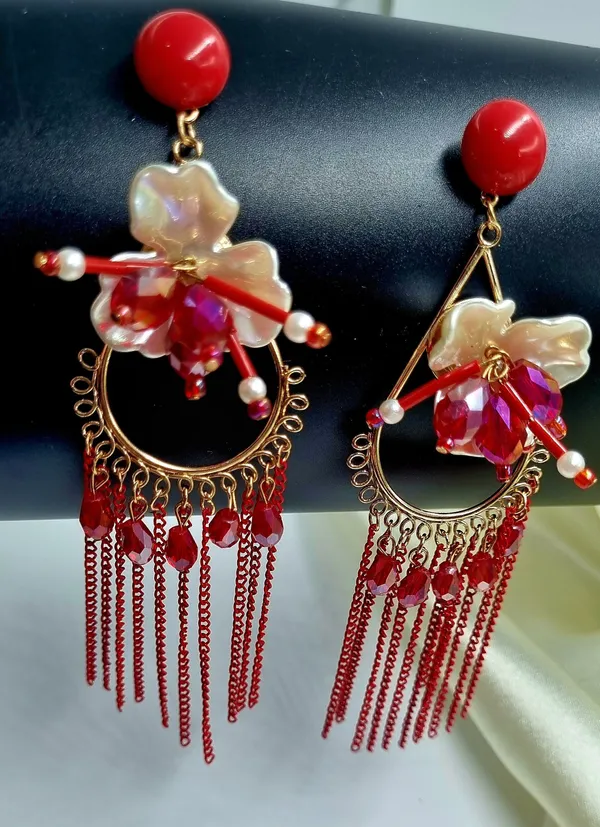 Tassel_Earrings_for_women_/girls_perfect_for_Any_outfit_Brass_Drops_&_Danglers