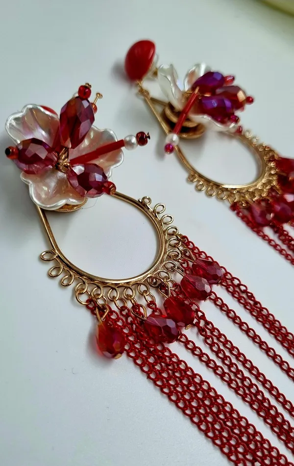 Tassel_Earrings_for_women_/girls_perfect_for_Any_outfit_Brass_Drops_&_Danglers