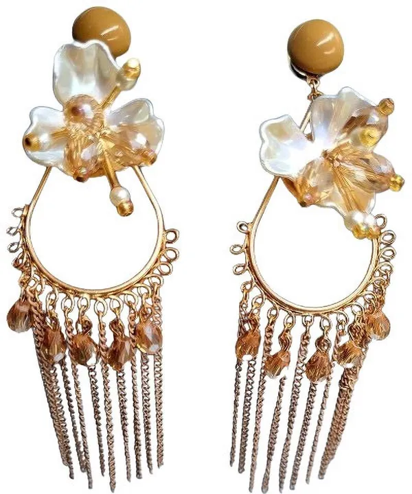Tassel_Earrings_for_women_/girls_perfect_for_Any_outfit_Brass_Drops_&_Danglers