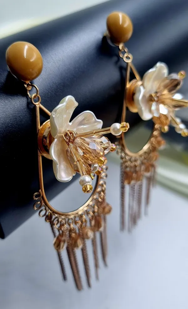 Tassel_Earrings_for_women_/girls_perfect_for_Any_outfit_Brass_Drops_&_Danglers