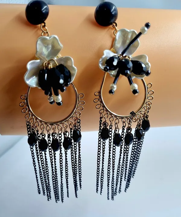 Tassel_Earrings_for_women_/girls_perfect_for_Any_outfit_Brass_Drops_&_Danglers