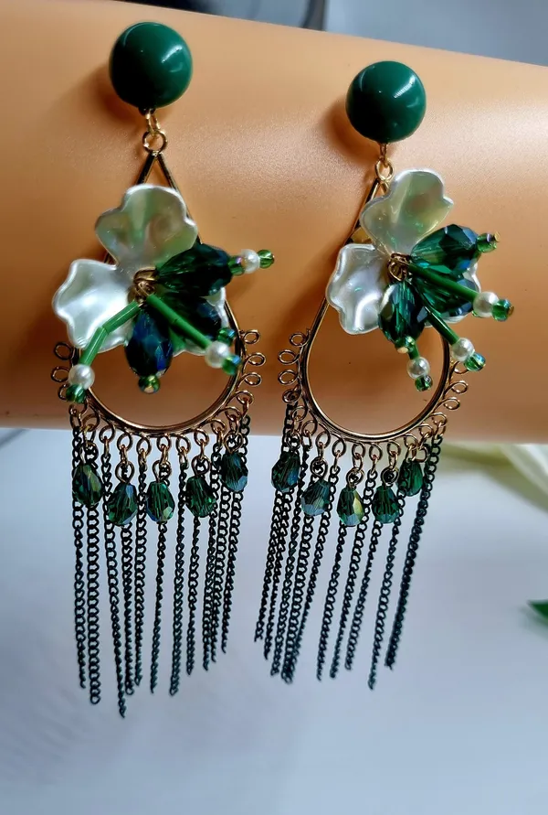 Tassel_Earrings_for_women_/girls_perfect_for_Any_outfit_Brass_Drops_&_Danglers