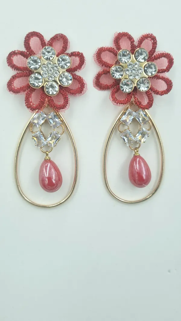 Red_Floral_Statement_Drop_Earrings_for_Women_|_Designer_Crystal_Dangle_Earrings_|_Party_Wear_Fashion_Jewelry