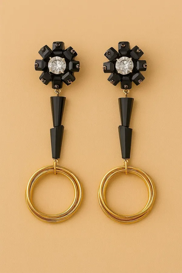 Radiant_Blossoms_Exquisite_Statement_Earrings_Cubic_Zirconia_Crystal_Copper_Glass_Drops_&_Danglers