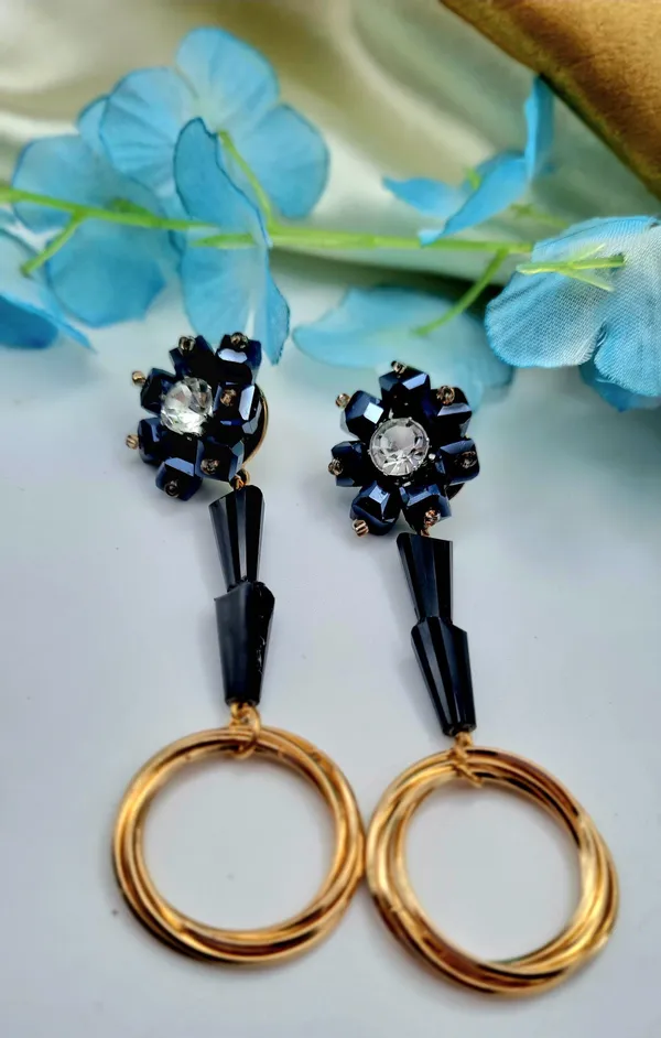 Radiant_Blossoms_Exquisite_Statement_Earrings_Cubic_Zirconia_Crystal_Copper_Glass_Drops_&_Danglers