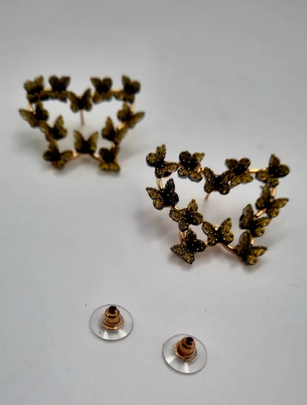 Delicate_Gold_Butterfly_Earrings_Alloy,_Brass_Stud_Earring