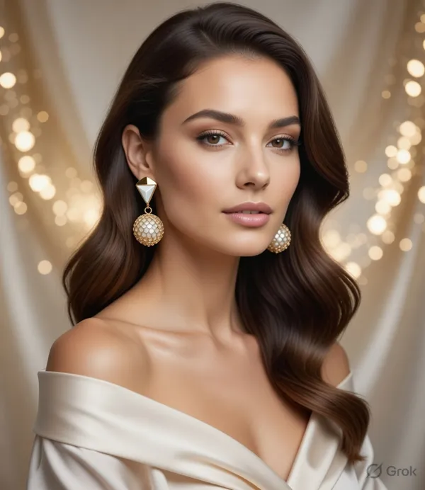 Elegant_Gold_Plated_Pearl_Drop_Earrings_for_Women_|_Triangle_Stud_with_Designer_Ball_Dangle_|_Party_&_Wedding_Fashion_Jewellery