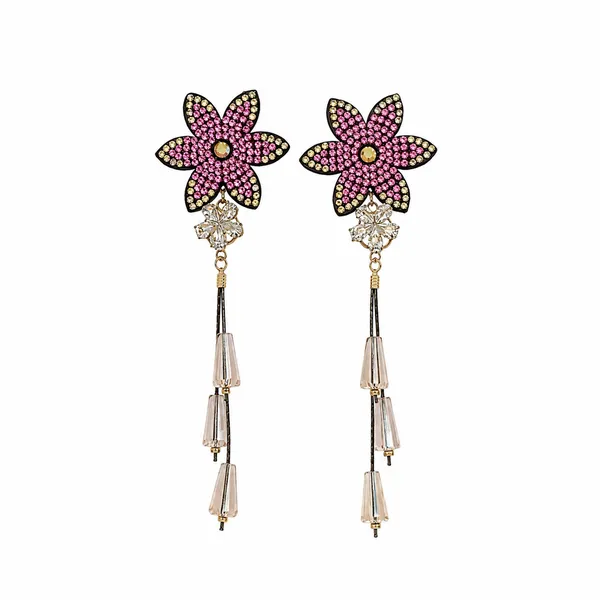 Floral_White_Rhinestone_Long_Drop_Earrings_for_Women
