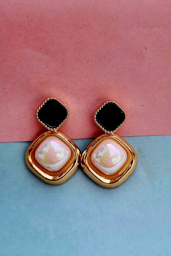 Latest_design_glass_Earring_Pearl_Brass_Mother_of_Pearl_Drops_&_Danglers_Hoop_Earring_Stud_Earring_Stud_Earring_Earring_Set