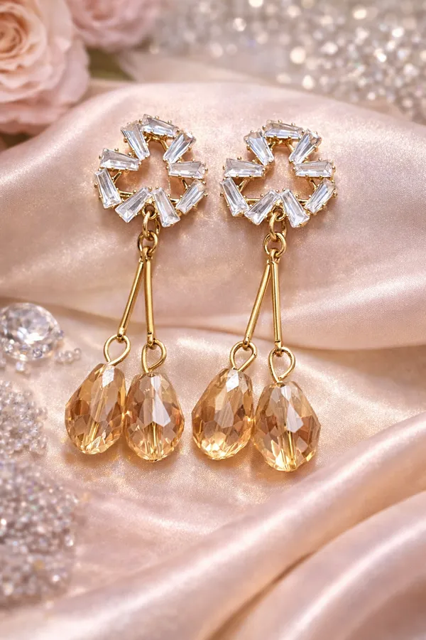 Luxury_Gold_Plated_Crystal_Drop_Earrings_for_Women_|_Elegant_Teardrop_Dangle_Party_&_Wedding_Jewelry