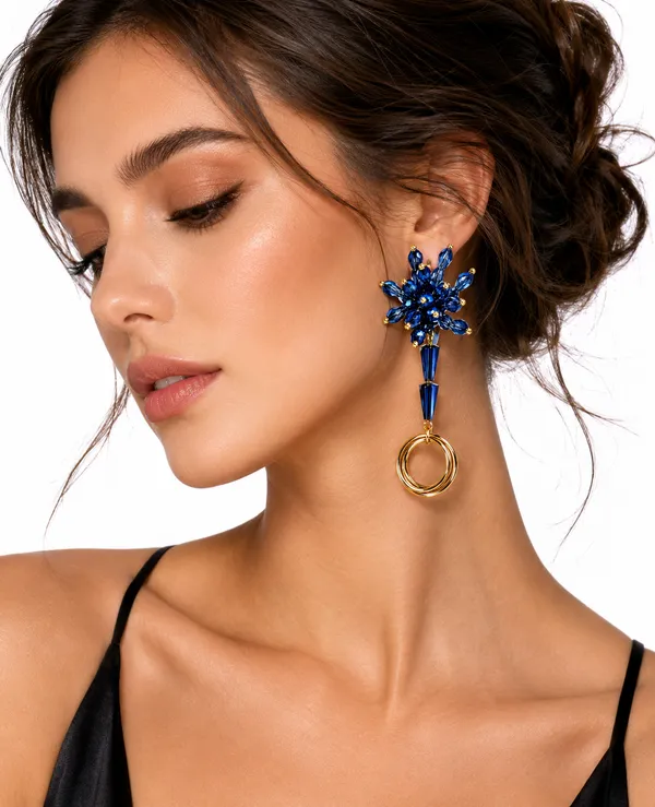 Elegant_Earrings_for_Women_Crystal_Alloy,_Copper_Hoop_Earring