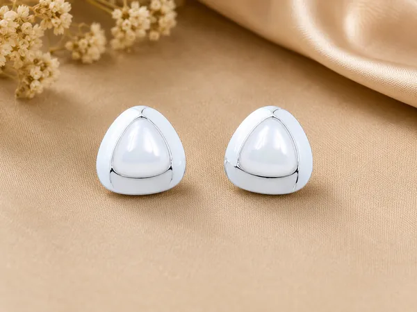 Triangular_Pearl_Stud_Earrings_for_Women_|_Silver_Tone_Geometric_Minimal_Studs_|_Elegant_Daily_Wear_Office_Jewelry