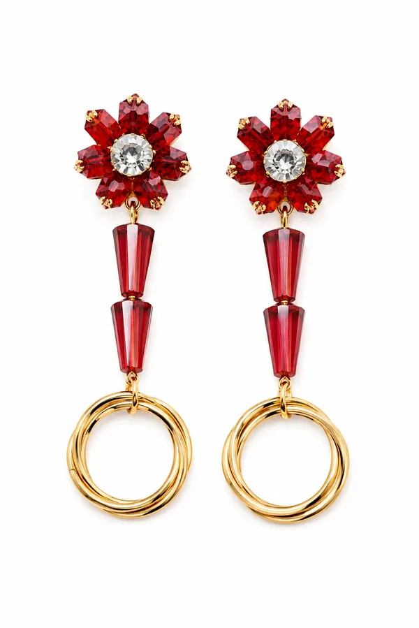 Radiant_Blossoms:_Exquisite_Statement_Earrings_Cubic_Zirconia,_Crystal_Copper,_Crystal,_Glass_Tassel_Earring